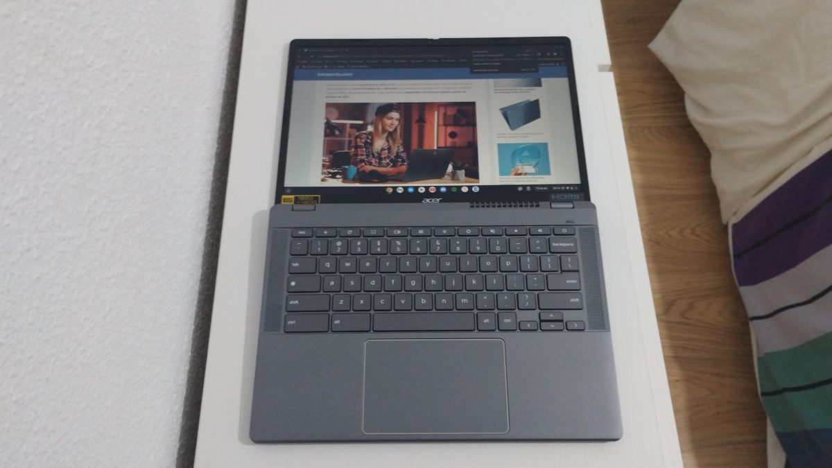 Mi experiencia con el portátil Acer Chromebook Plus 514 tras un mes de uso 5