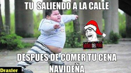 despues de la cena navideña