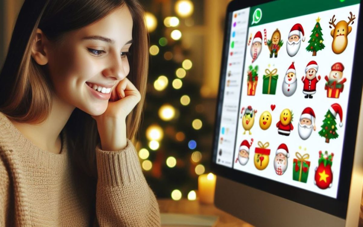 Guía para crear y compartir tus propios stickers navideños por WhatsApp