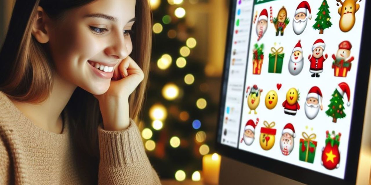 Guía para crear y compartir tus propios stickers navideños por WhatsApp