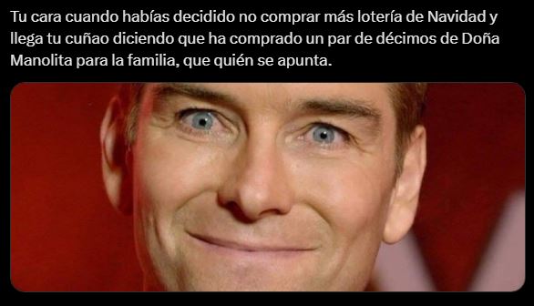 Los mejores memes sobre el sorteo de la LoterĂa de Navidad 2023 (2)