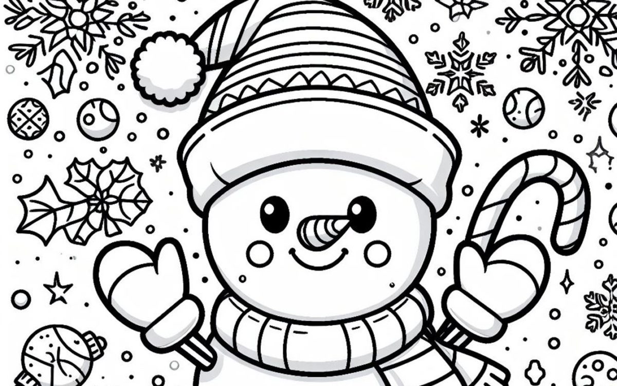 ▷ Más de 100 dibujos e ilustraciones de Navidad para colorear y