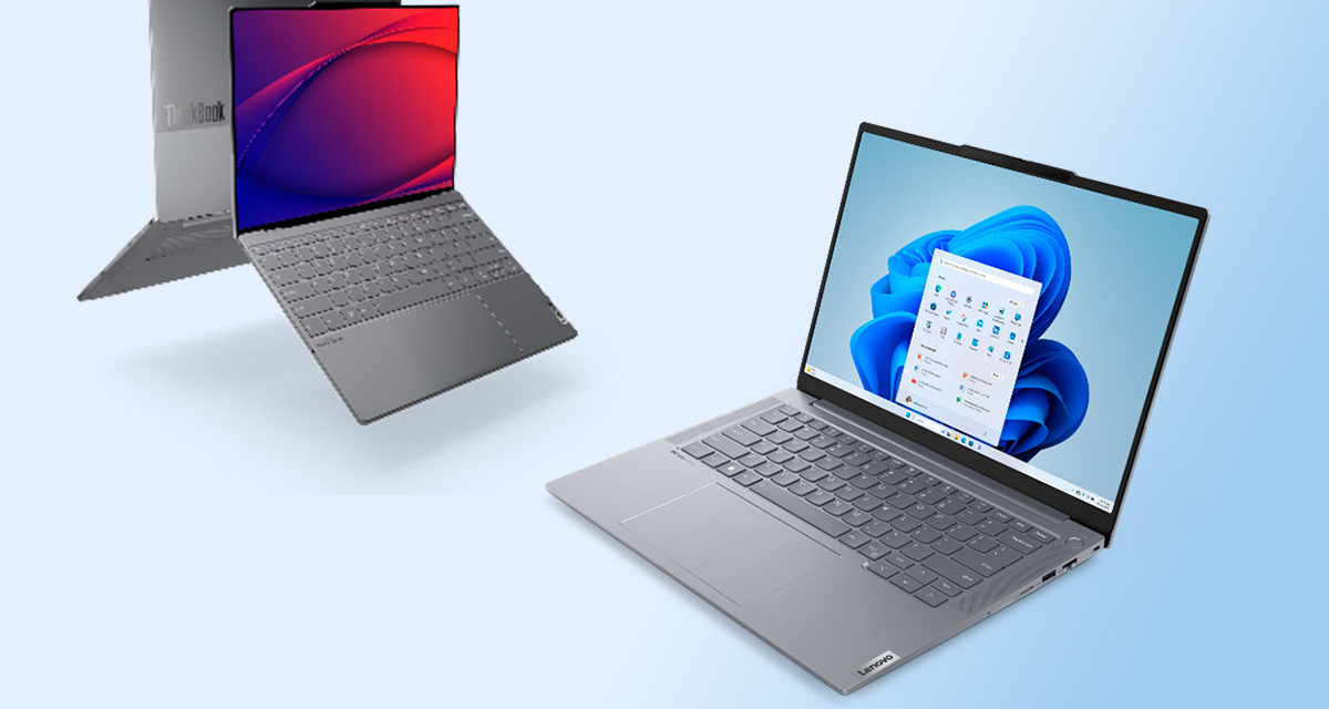 Así son los ThinkBook cargados de Inteligencia Artificial de Lenovo para 2024