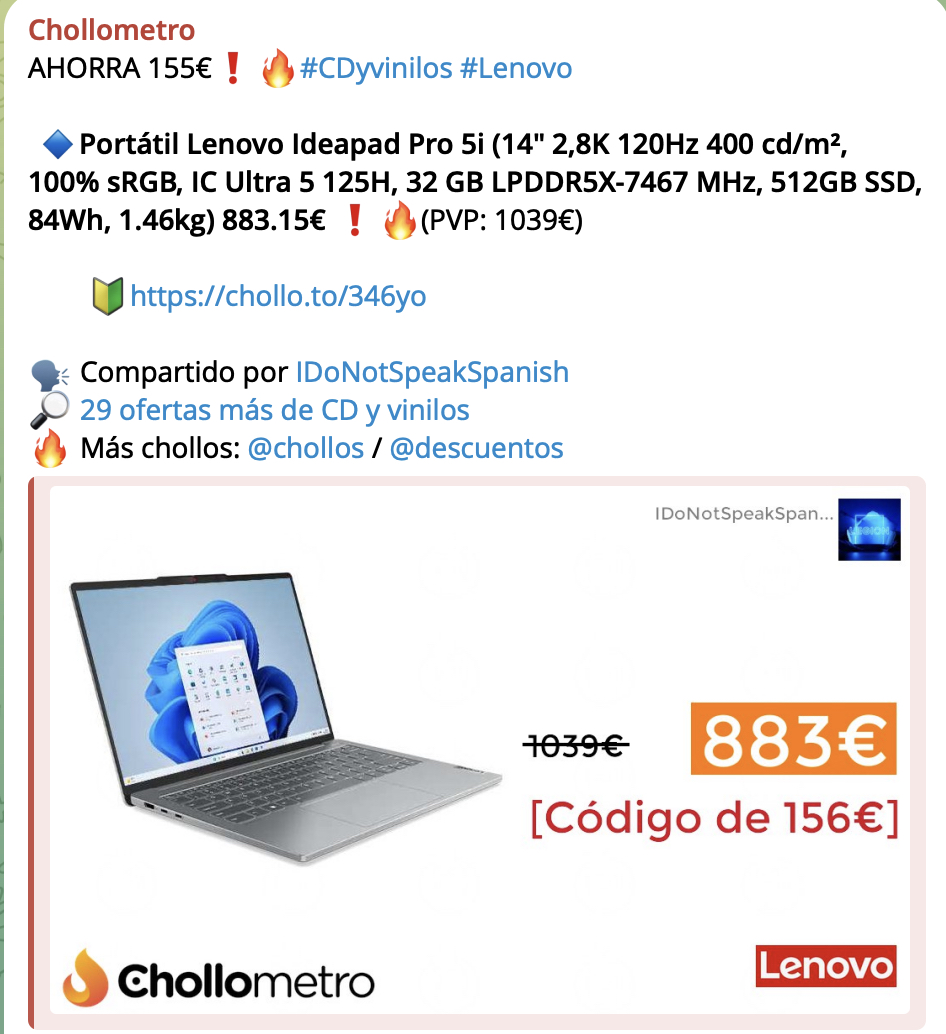 Los mejores canales de Telegram para encontrar ofertas de tecnología en 2024 4 chollometro
