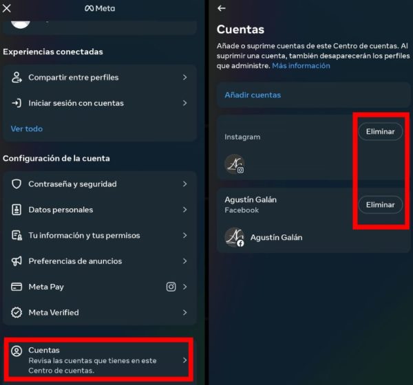 Cómo desvincular tus cuentas de Facebook e Instagram y por qué te interesa 3 Cómo desvincular tus cuentas de Facebook e Instagram y por qué te interesa 2