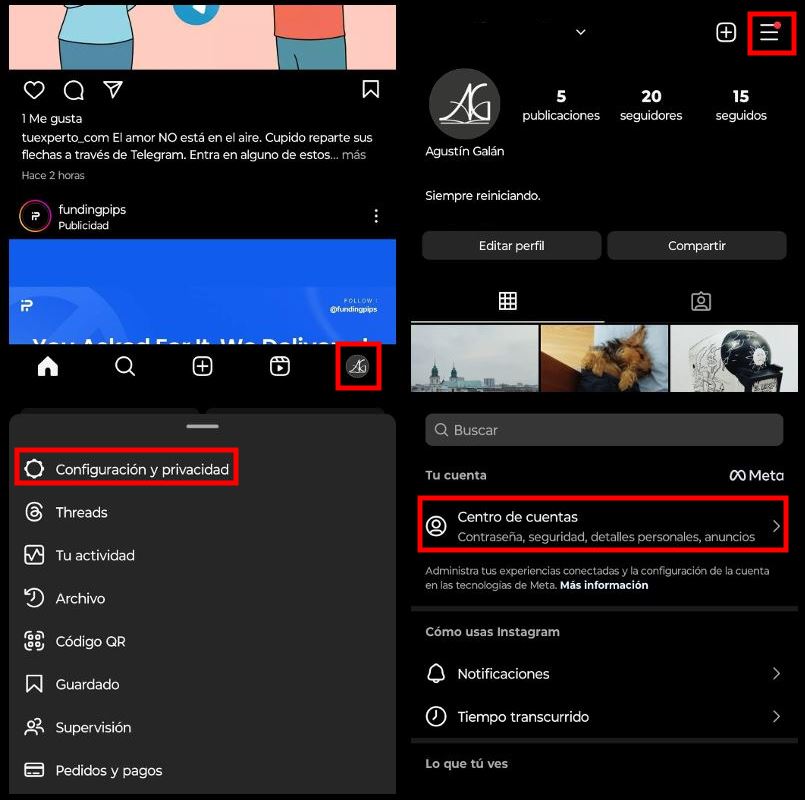 Cómo desvincular tus cuentas de Facebook e Instagram y por qué te interesa 4 Cómo desvincular tus cuentas de Facebook e Instagram y por qué te interesa 3