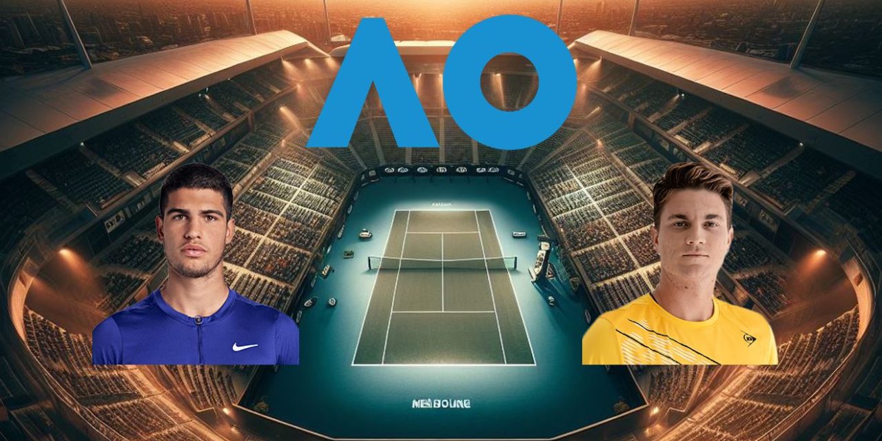Horario y dónde ver online el Carlos Alcaraz-Miomir Kecmanovic de octavos de final del Open de Australia