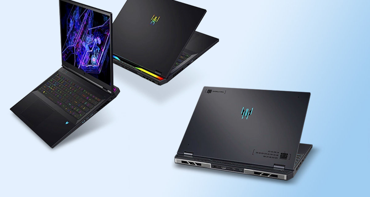 Más potencia y mejor tarjeta gráfica para los portátiles Predator Helios de Acer de 2024