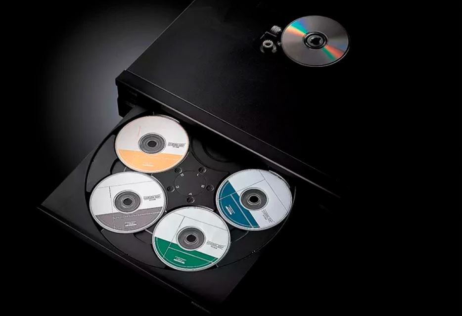 Yamaha CD-C603, un lector de CD en carrusel con capacidad para cinco discos 1