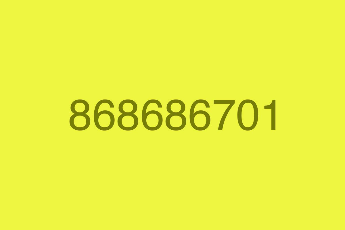 868686701 cuidado