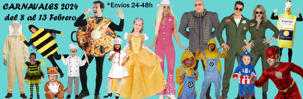 Las mejores tiendas en Internet para comprar disfraces de Carnaval 2 Las mejores tiendas en Internet para comprar disfraces de Carnaval 1