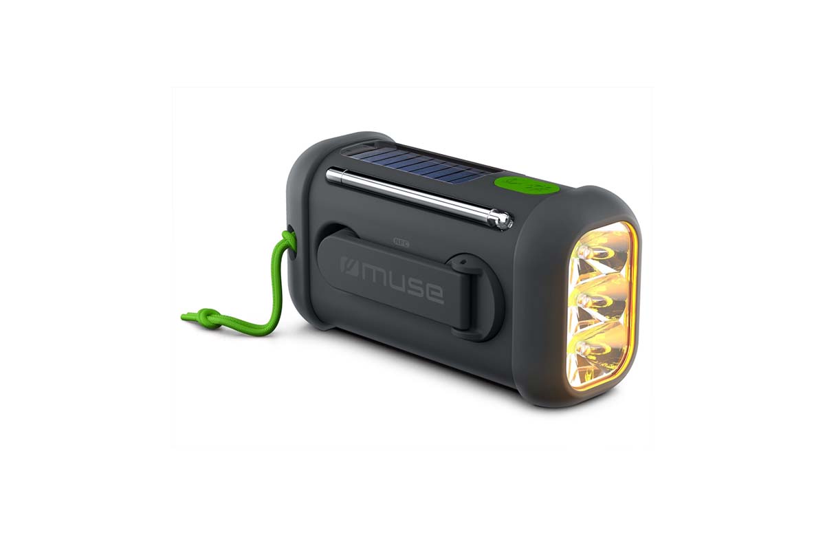 Una radio que se recarga con el Sol y a manivela y puede cargar tu móvil, el invento de este fabricante 2 muse-mh-08