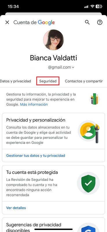 Cómo saber si tus datos se han filtrado en la Dark Web con Google 7 paso 4 como saber si tus datos se han filtrado en la dark web desde movil