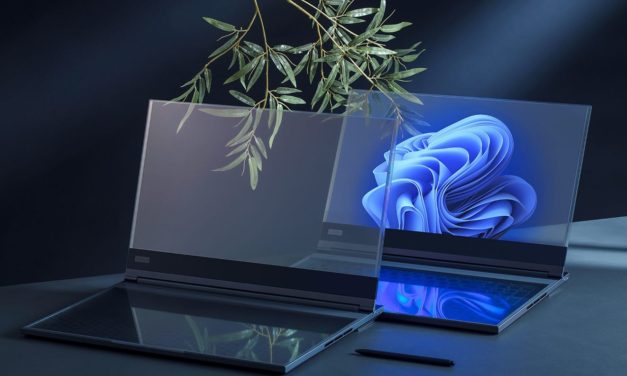 Primeras impresiones con el Lenovo ThinkBook Transparent Display Laptop en las manos