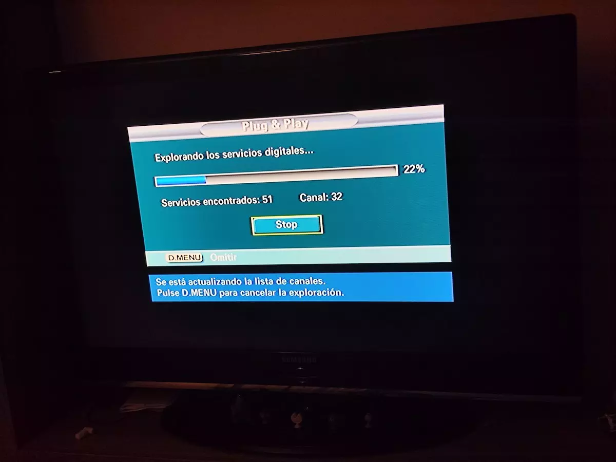 Apagón TDT: así he podido sintonizar canales HD en una TV Samsung antigua de  2014