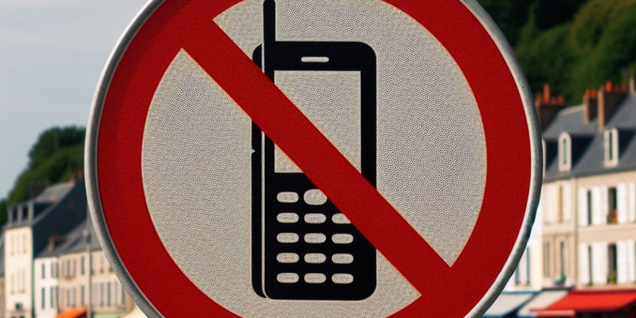 Un pueblo en Francia prohíbe el uso del móvil en la calle