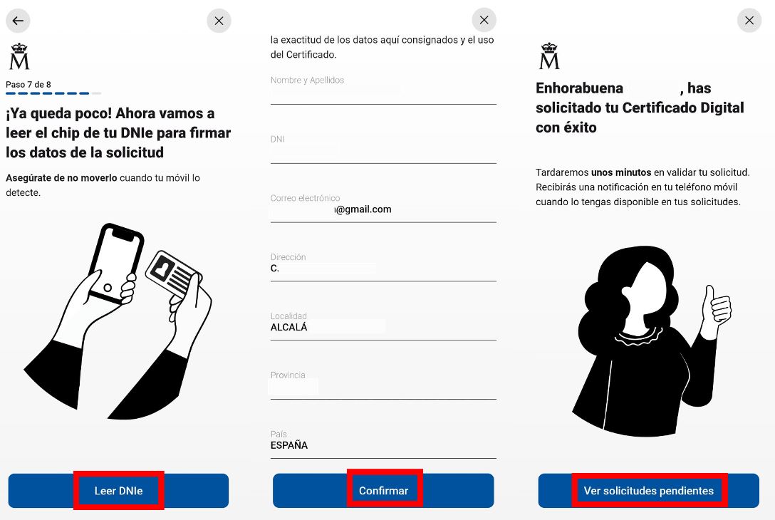 Ya puedes descargar el certificado digital desde el móvil sin pagar un euro: te contamos cómo 4 Ya puedes descargar el certificado digital desde el móvil sin pagar un euro: te contamos cómo 3