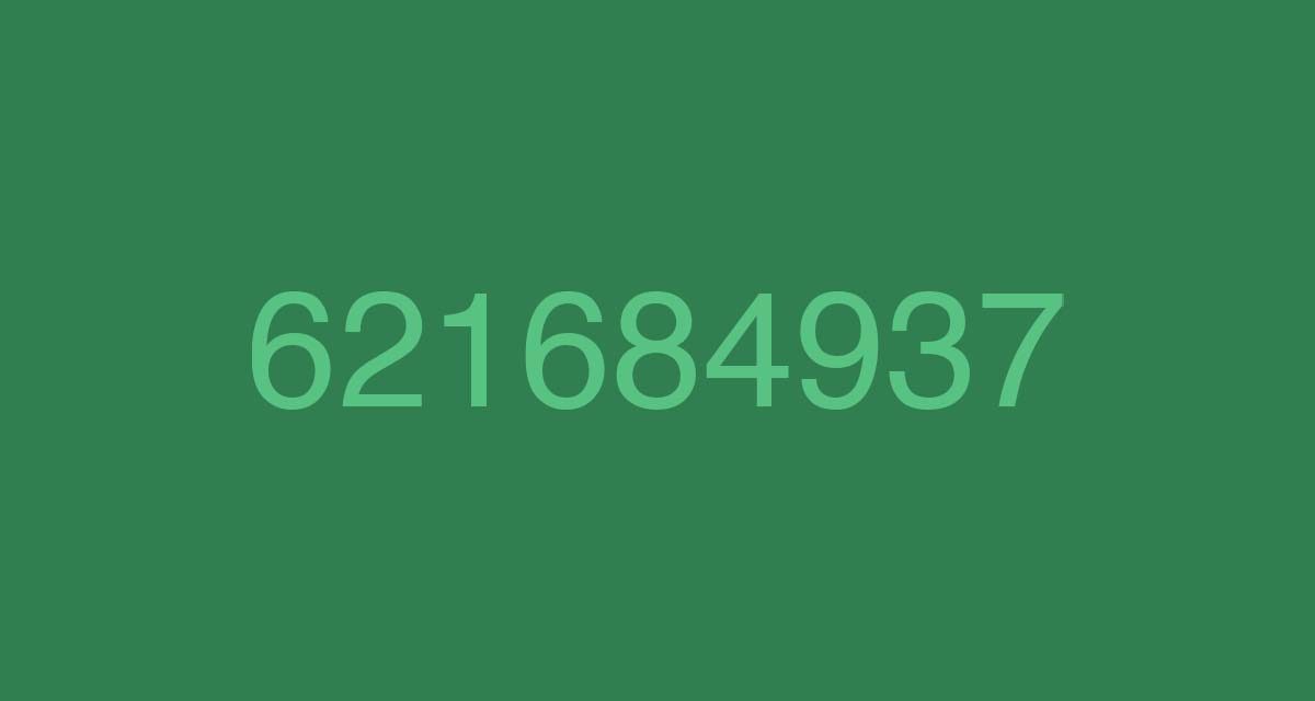 621684937, he recibido llamadas de este número y te digo qué ocurre