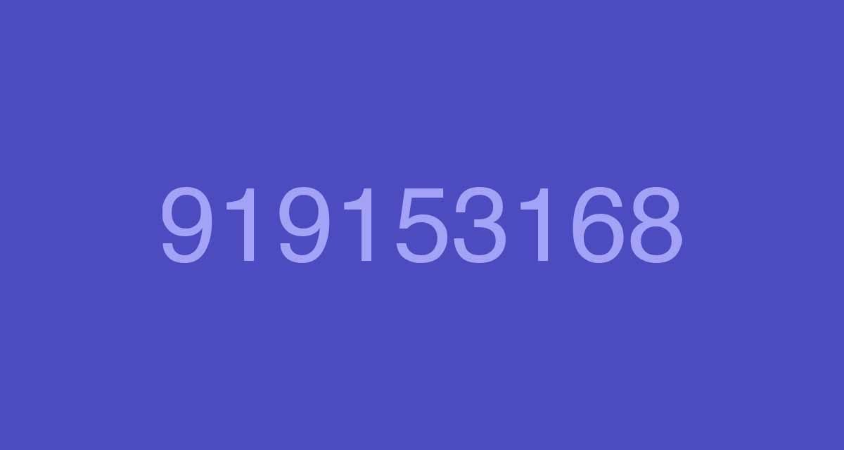 919153168, cuidado con este número que pide dinero por una supuesta deuda