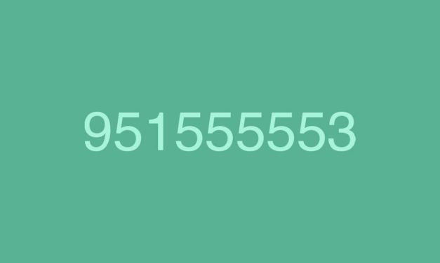 951555553, sus llamadas podrían ser un peligro, te cuento por qué