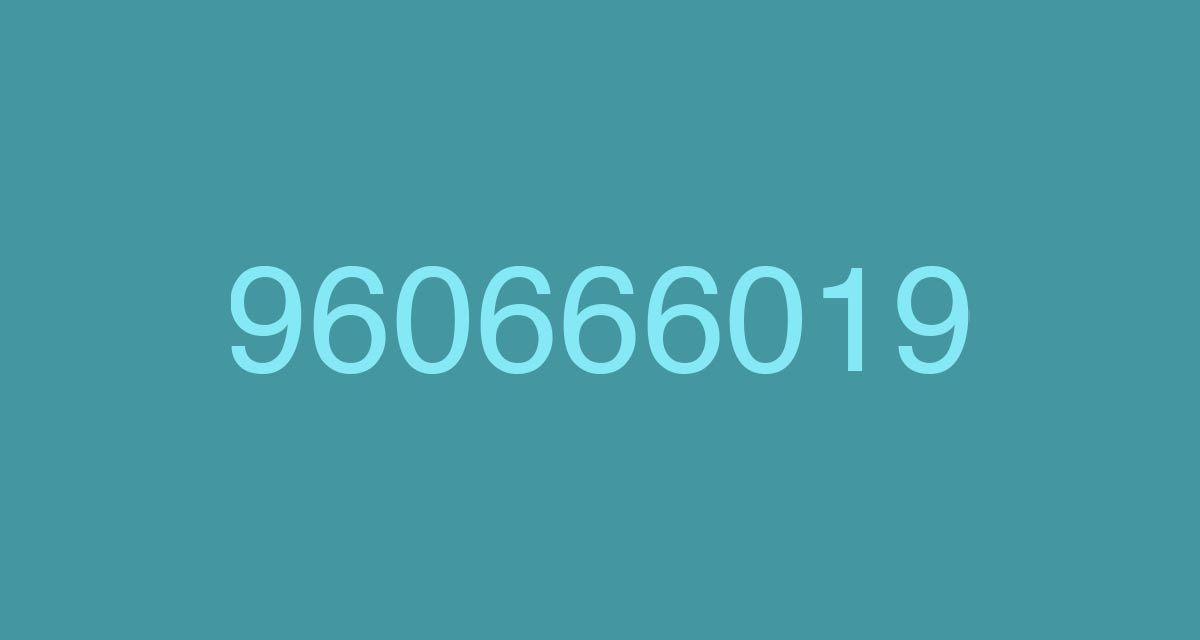 960666019, el número que podría estar intentando estafarte
