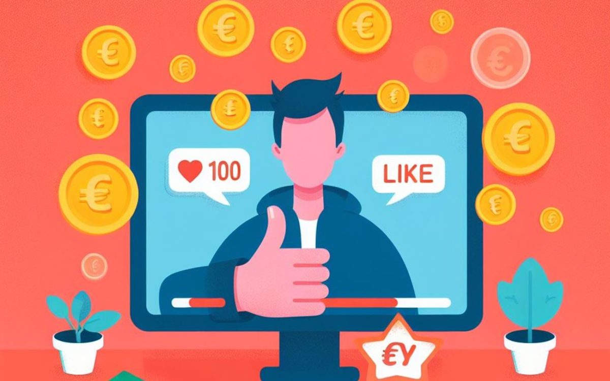 Gana 100 euros por dar me gusta a un vídeo 1 Gana 100 euros por dar me gusta a un vídeo