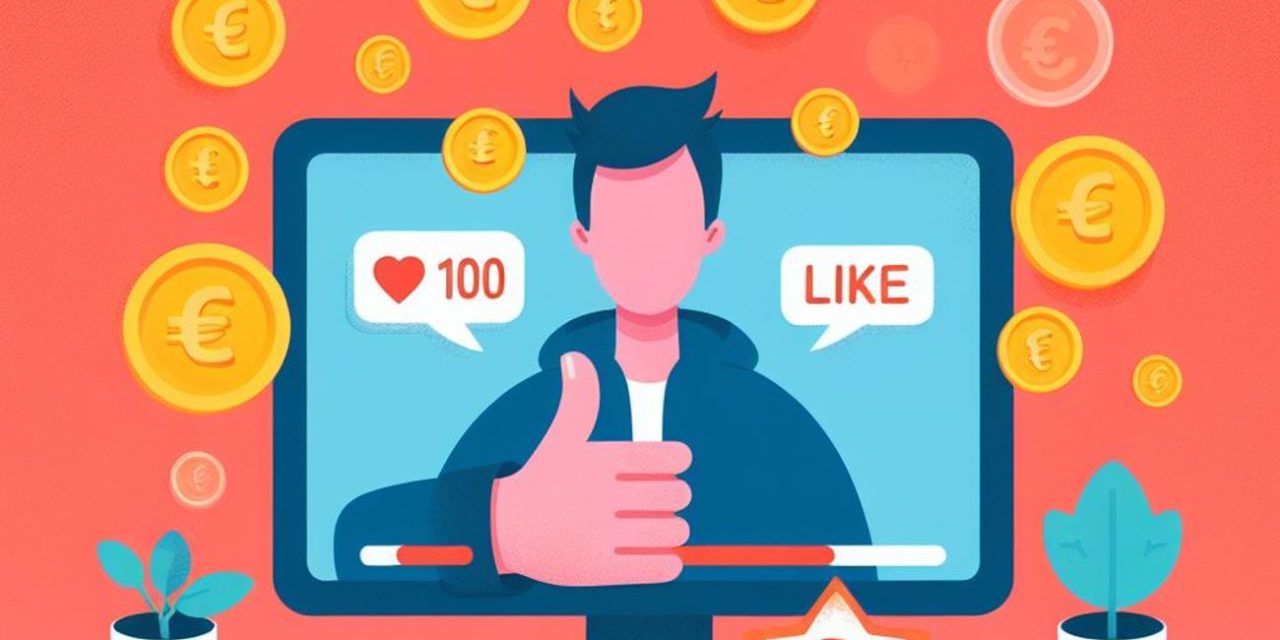 Gana 100 euros por dar me gusta a un vídeo