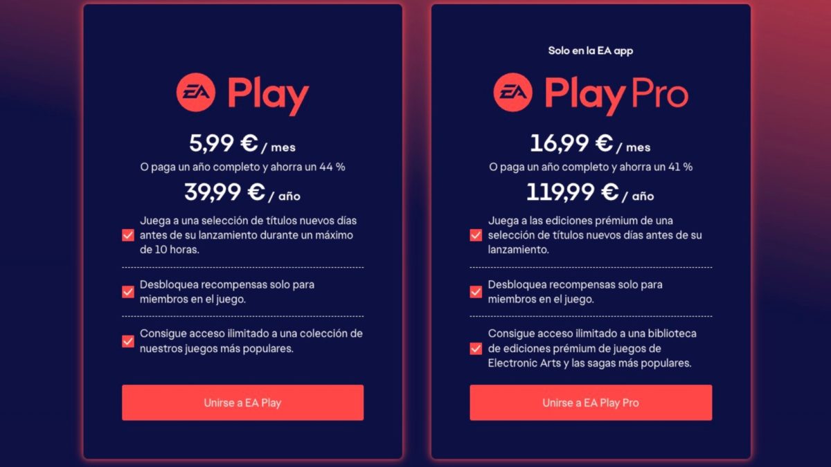 ¿Sabes qué es EA Play y si te merece la pena? 3 2-1