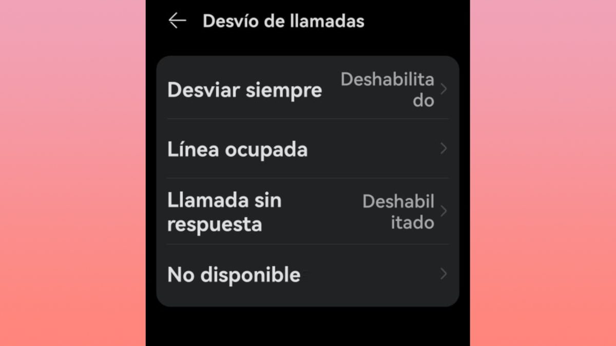 Así puedes desviar llamadas en Android y iPhone 2 Así puedes desviar llamadas en Android y iPhone
