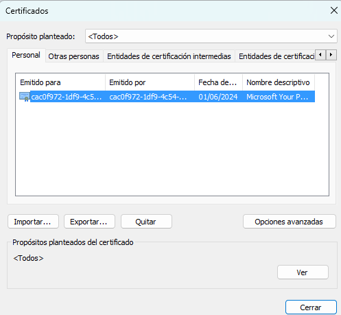 Cómo encontrar en mi ordenador el certificado digital 2 certificado