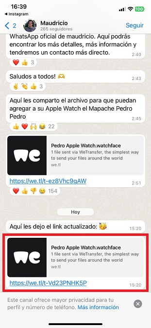 Cómo poner al mapache que baila Pedro de Raffaela Carrá en tu Apple Watch 6 descargar caratula mapache pedro paso 4 como poner al mapache que baila pedro de raffaela carra en tu apple watch