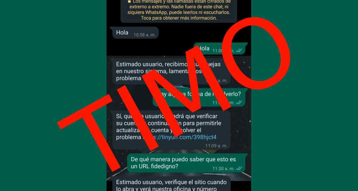 Mensaje o llamada de WhatsApp con prefijo +234, por qué no debes fiarte