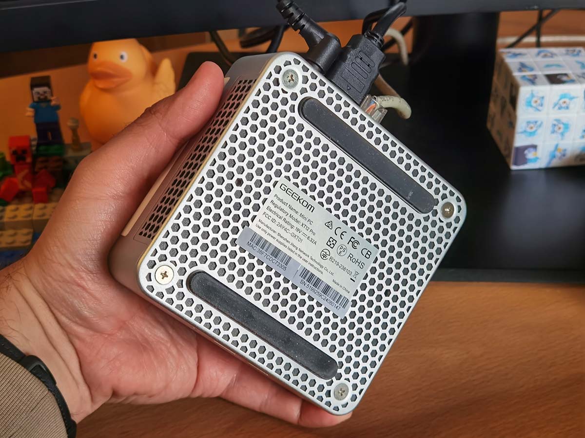 Mi experiencia con el mini PC Geekom XT12 Pro tras 15 días de uso 3 Mi experiencia con el mini PC Geekom XT12 Pro tras 15 días de uso 1