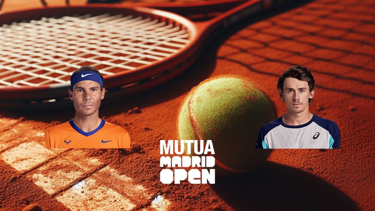 Horario y dónde ver gratis por Internet el Rafa Nadal-Alex de Miñaur en el Mutua Madrid Open