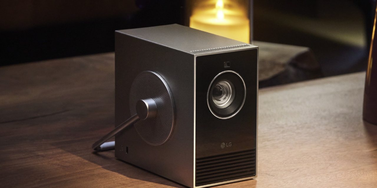 LG CineBeam Q, un proyector portátil con resolución 4K y smart TV incorporada