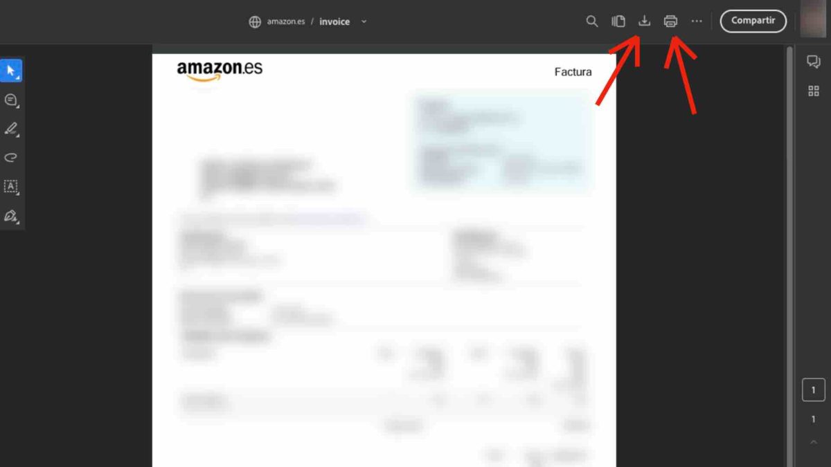 Dónde ver y cómo imprimir los recibos que tienes en Amazon 4 Dónde ver y cómo imprimir los recibos que tienes en Amazon