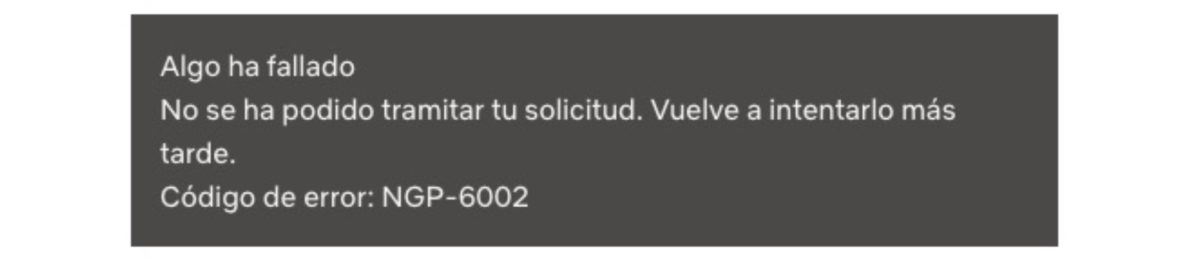 Mensaje o código de error en los juegos de Netflix: cómo solucionarlos