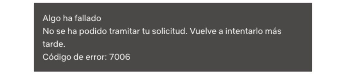 Mensaje o código de error en los juegos de Netflix: cómo solucionarlos