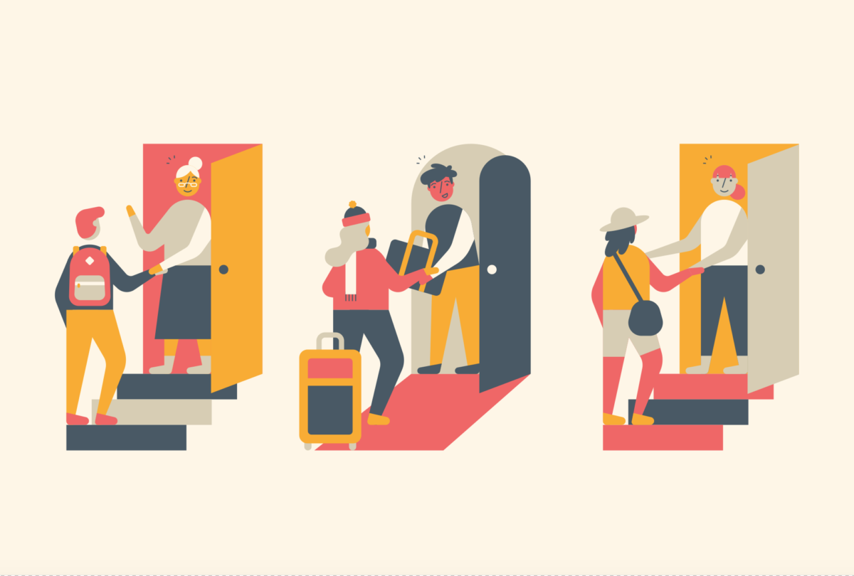 6 trucos casi desconocidos para ahorrar dinero en Airbnb en 2024 2 anfitriones-airbnb