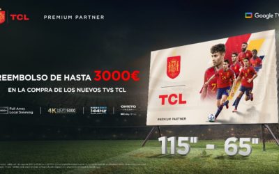 Consigue un televisor TCL C655 con un reembolso de hasta 400 euros