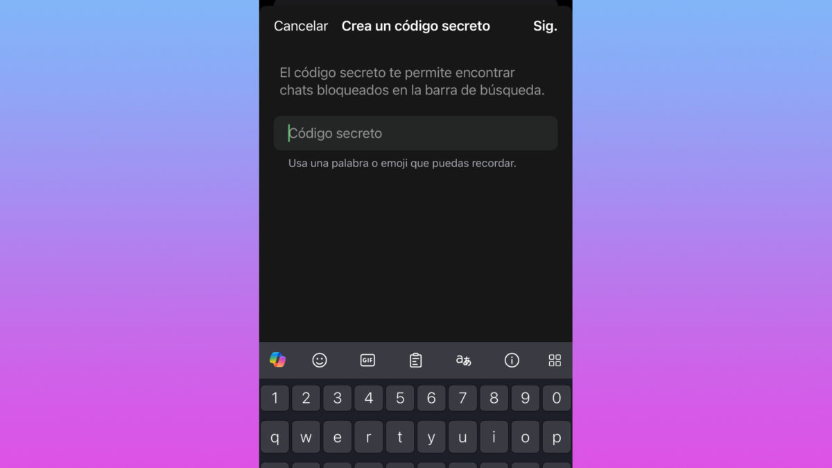 Cómo poner un código secreto para ocultar tus chats de WhatsApp