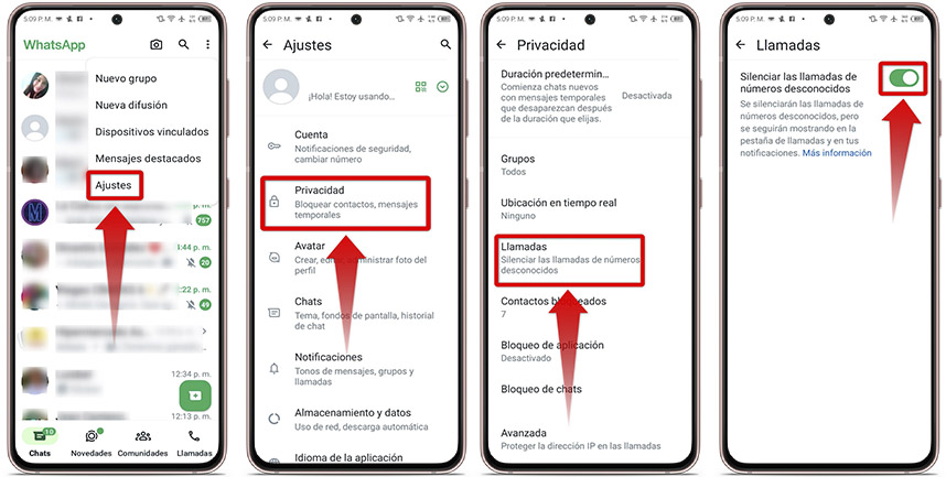 Cómo bloquear todas las llamadas y mensajes del prefijo +62 en WhatsApp 3 ¿De dónde es el prefijo 62 y cómo bloquear llamadas de spam?