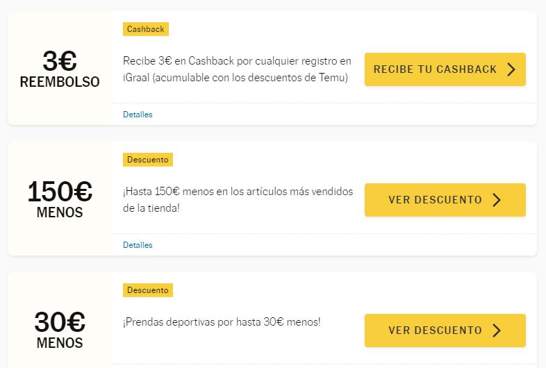 Cómo conseguir los mejores cupones y ofertas para comprar barato en Temu 4 el pais temu