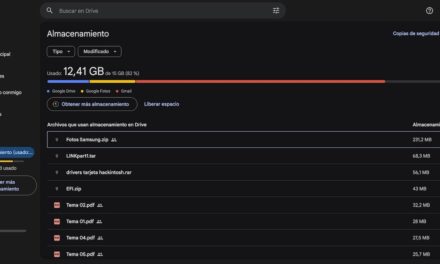 Cómo liberar espacio rápidamente en Google Drive