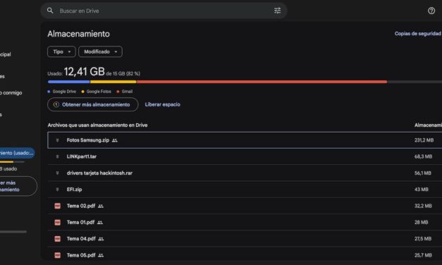 Cómo liberar espacio rápidamente en Google Drive
