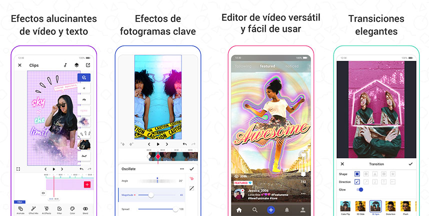 ¿Y si prohíben TikTok? 5 viejas conocidas y 5 nuevas alternativas a esta red social 4 Alternativas a TikTok: Funimate