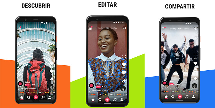 ¿Y si prohíben TikTok? 5 viejas conocidas y 5 nuevas alternativas a esta red social 3 Alternativas a TikTok: Triller