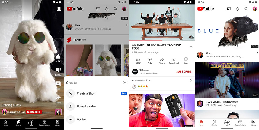 ¿Y si prohíben TikTok? 5 viejas conocidas y 5 nuevas alternativas a esta red social 7 Alternativas a TikTok: YouTube Shorts