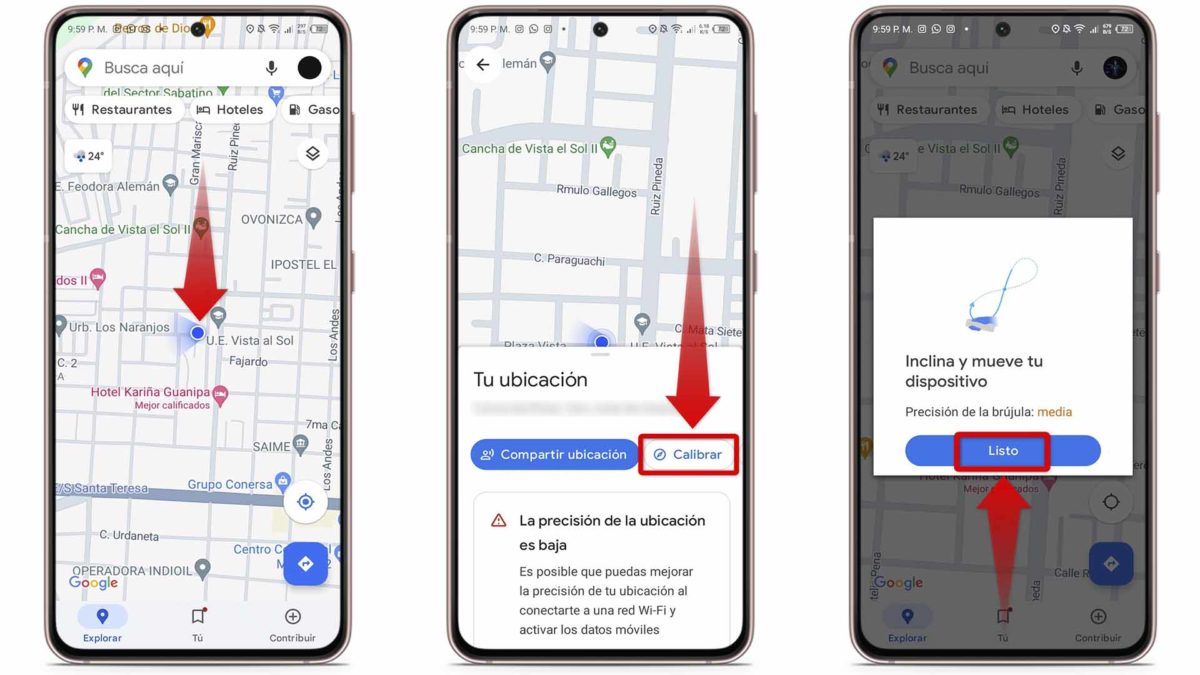 ¿Qué hacer cuando Google Maps no funciona? Estos son los problemas más frecuentes y sus soluciones 3 Google Maps no funciona: la brújula no apunta