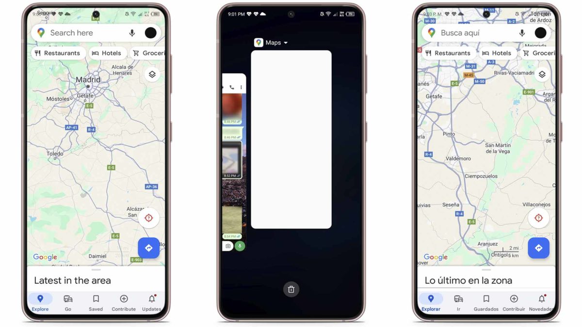 ¿Qué hacer cuando Google Maps no funciona? Estos son los problemas más frecuentes y sus soluciones 2 Google Maps no funciona: congelamiento o bloqueo